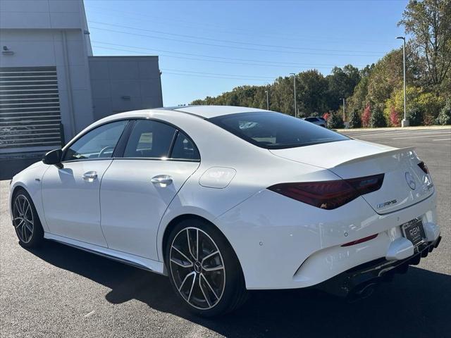 new 2025 Mercedes-Benz AMG CLA 35 car, priced at $63,045