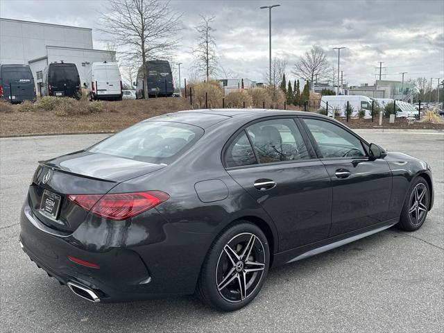 new 2025 Mercedes-Benz C-Class car, priced at $57,675