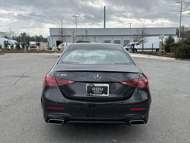 new 2025 Mercedes-Benz C-Class car, priced at $57,675