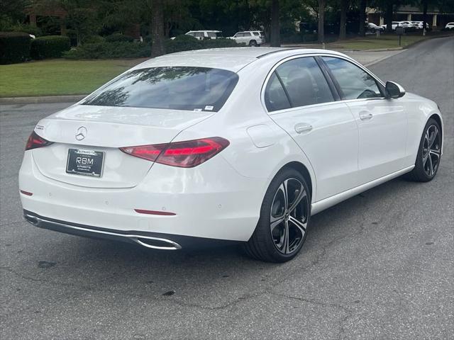 new 2024 Mercedes-Benz C-Class car, priced at $49,185