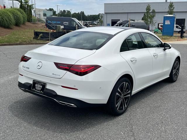 new 2025 Mercedes-Benz CLA 250 car, priced at $50,570