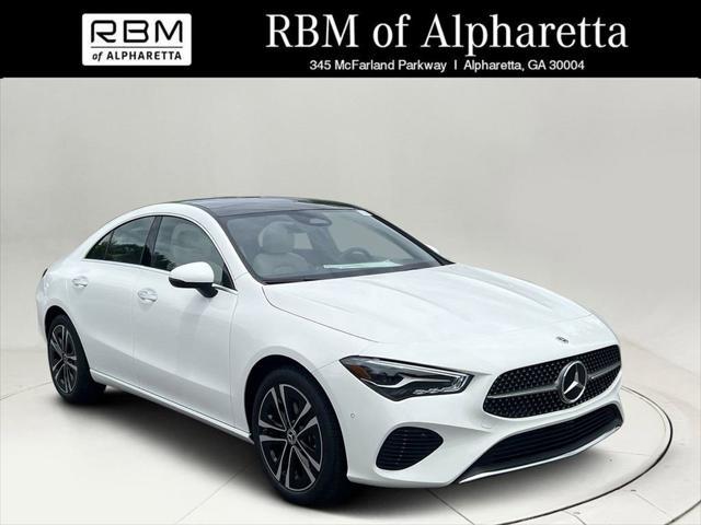 new 2025 Mercedes-Benz CLA 250 car, priced at $50,570