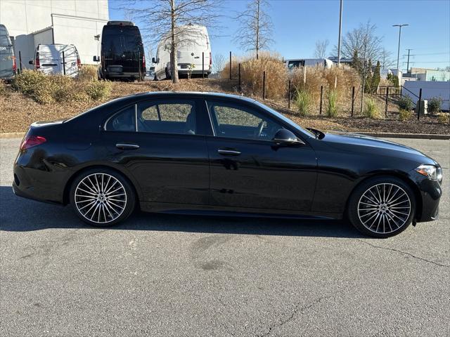 used 2024 Mercedes-Benz C-Class car, priced at $47,999