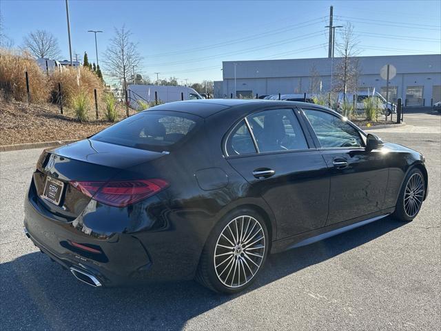 used 2024 Mercedes-Benz C-Class car, priced at $47,999