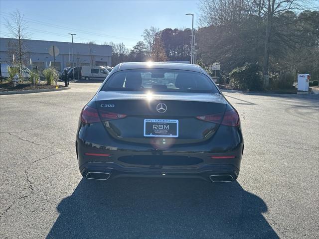 used 2024 Mercedes-Benz C-Class car, priced at $47,999