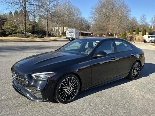 used 2024 Mercedes-Benz C-Class car, priced at $47,999