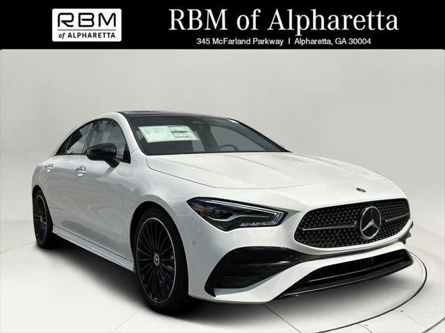 new 2025 Mercedes-Benz CLA 250 car, priced at $52,740