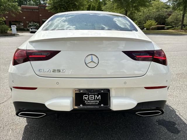 new 2025 Mercedes-Benz CLA 250 car, priced at $52,740