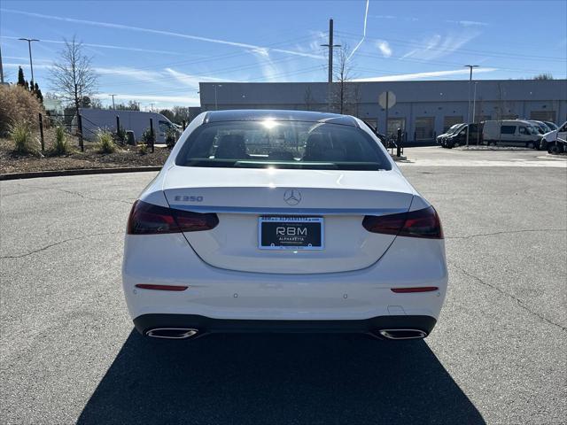 used 2023 Mercedes-Benz E-Class car, priced at $52,999