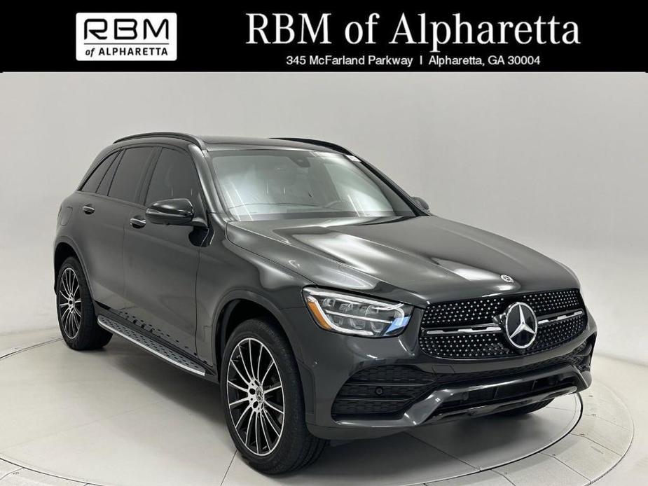 used 2021 Mercedes-Benz GLC 300 car, priced at $40,996