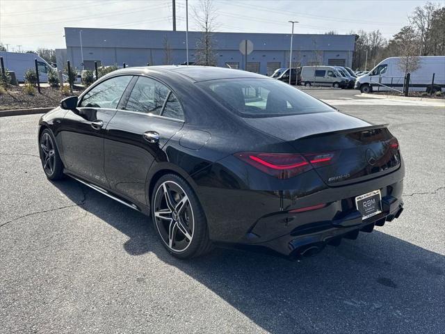 new 2025 Mercedes-Benz AMG CLA 35 car, priced at $61,995