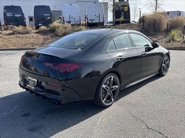 new 2025 Mercedes-Benz AMG CLA 35 car, priced at $61,995