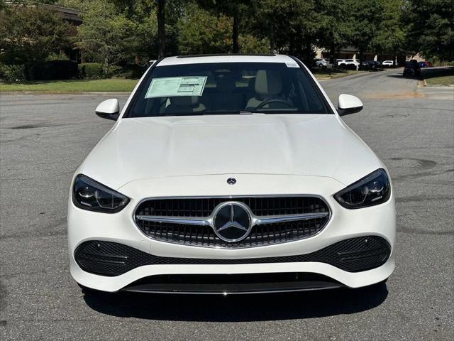 new 2024 Mercedes-Benz C-Class car, priced at $48,735