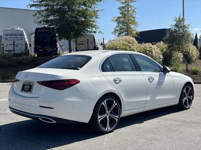 new 2024 Mercedes-Benz C-Class car, priced at $48,735