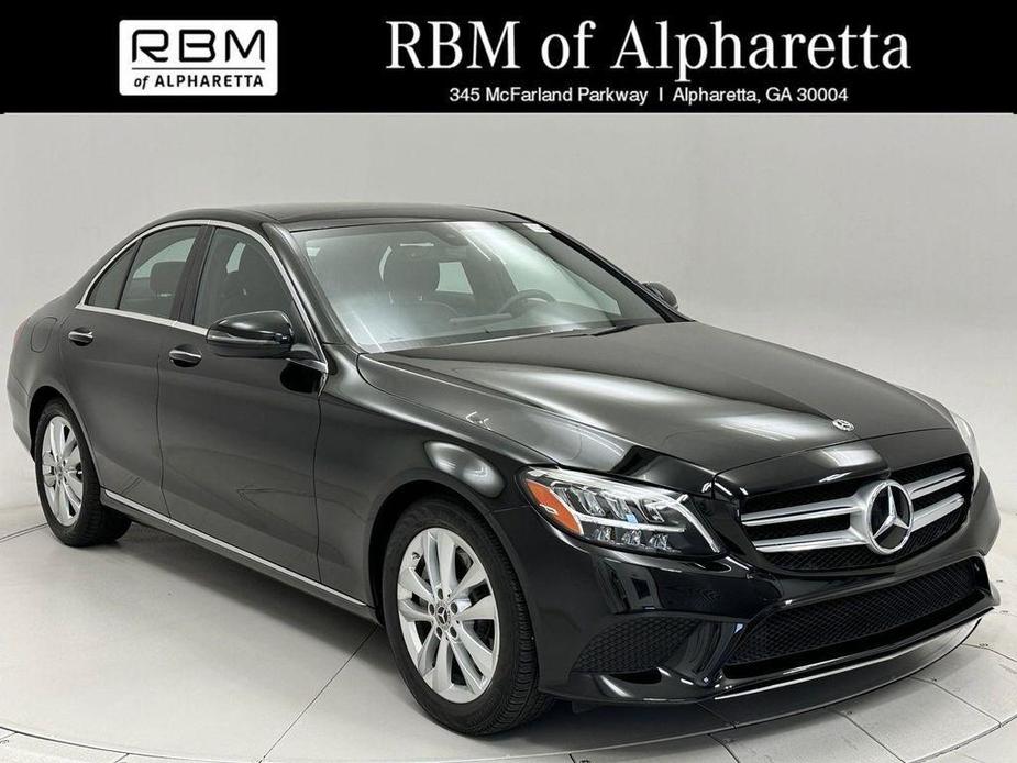 used 2020 Mercedes-Benz C-Class car, priced at $32,999