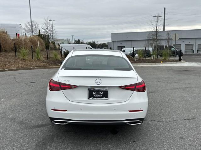 new 2025 Mercedes-Benz C-Class car, priced at $54,355