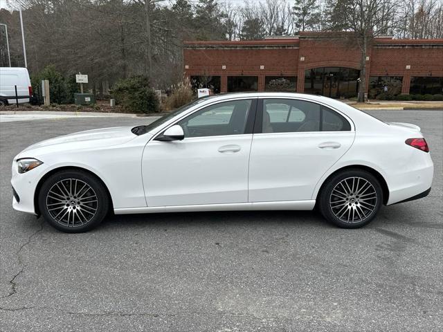 new 2025 Mercedes-Benz C-Class car, priced at $54,355