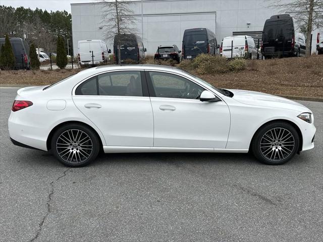 new 2025 Mercedes-Benz C-Class car, priced at $54,355