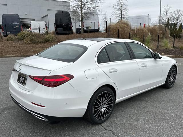 new 2025 Mercedes-Benz C-Class car, priced at $54,355