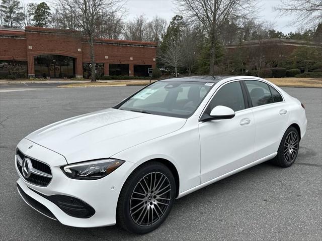 new 2025 Mercedes-Benz C-Class car, priced at $54,355