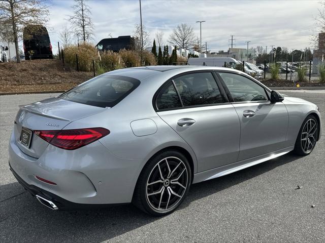 used 2024 Mercedes-Benz C-Class car, priced at $48,990