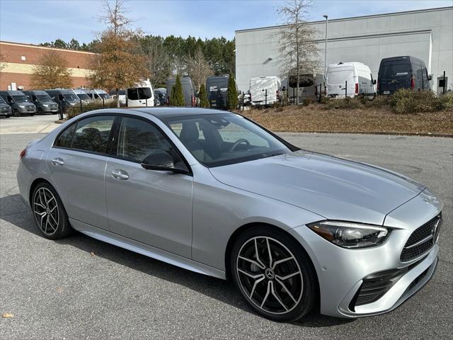 used 2024 Mercedes-Benz C-Class car, priced at $48,990