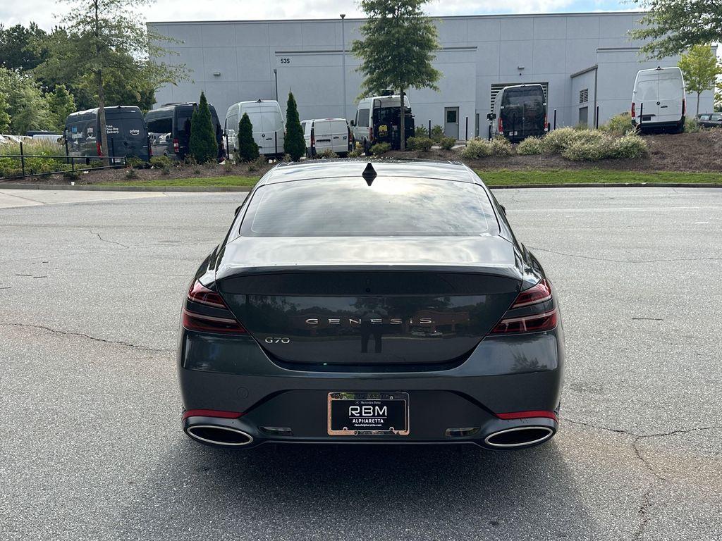 used 2024 Genesis G70 car, priced at $35,999