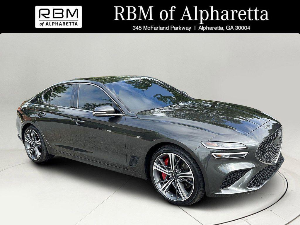 used 2024 Genesis G70 car, priced at $35,999