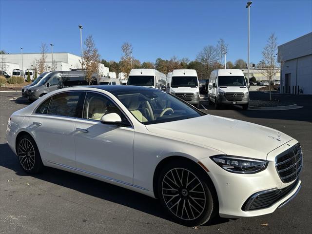 used 2022 Mercedes-Benz S-Class car, priced at $77,999