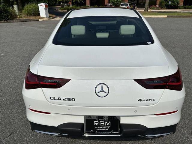 new 2025 Mercedes-Benz CLA 250 car, priced at $51,070