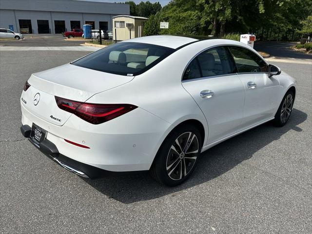 new 2025 Mercedes-Benz CLA 250 car, priced at $51,070