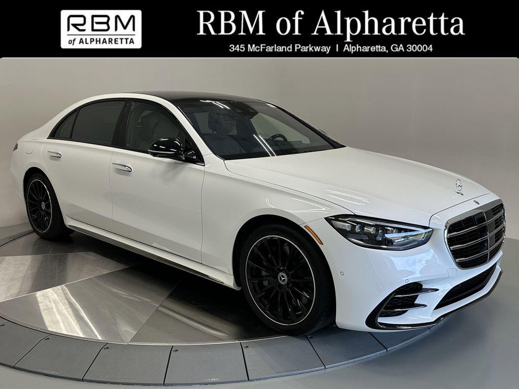 used 2024 Mercedes-Benz S-Class car, priced at $117,999