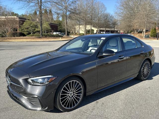 used 2024 Mercedes-Benz C-Class car, priced at $47,999