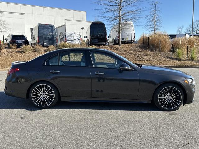 used 2024 Mercedes-Benz C-Class car, priced at $47,999