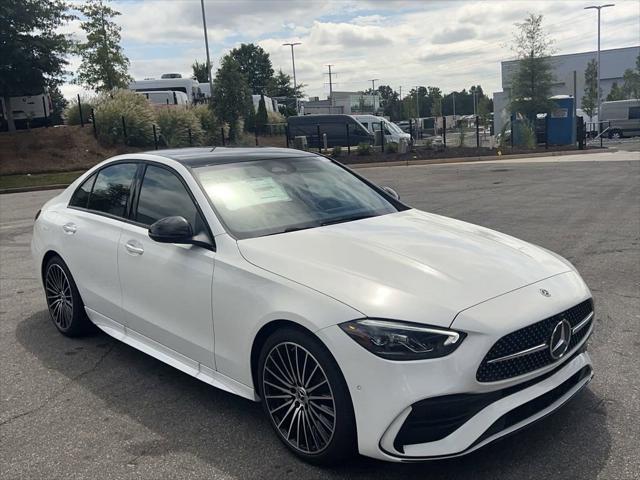 new 2024 Mercedes-Benz C-Class car, priced at $57,030