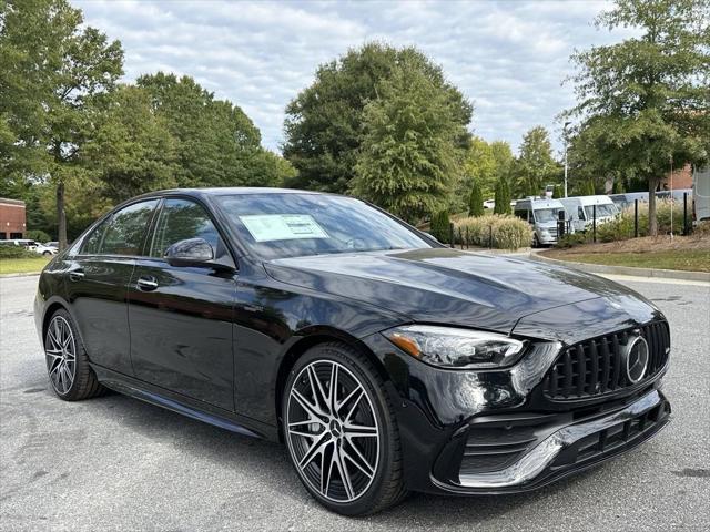 new 2024 Mercedes-Benz AMG C 43 car, priced at $74,835