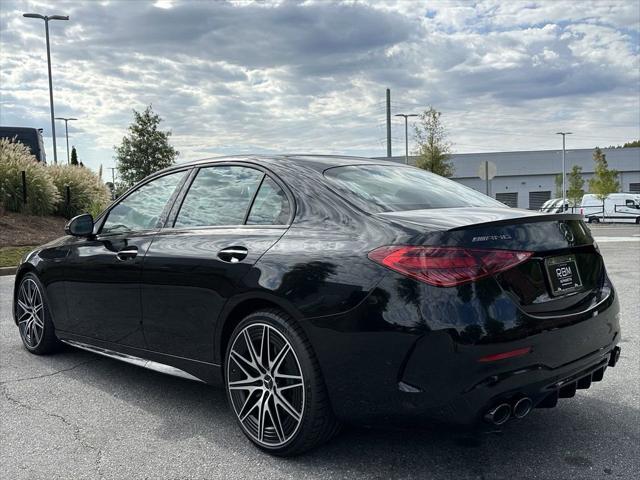 new 2024 Mercedes-Benz AMG C 43 car, priced at $74,835