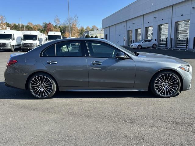 used 2024 Mercedes-Benz C-Class car, priced at $47,999