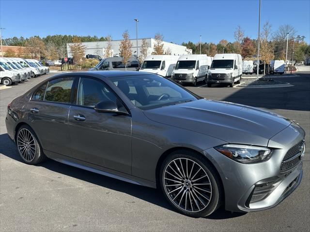 used 2024 Mercedes-Benz C-Class car, priced at $47,999