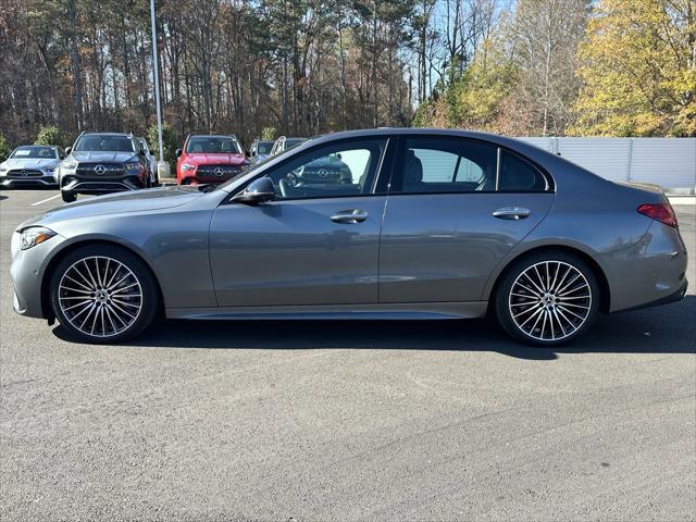 used 2024 Mercedes-Benz C-Class car, priced at $47,999