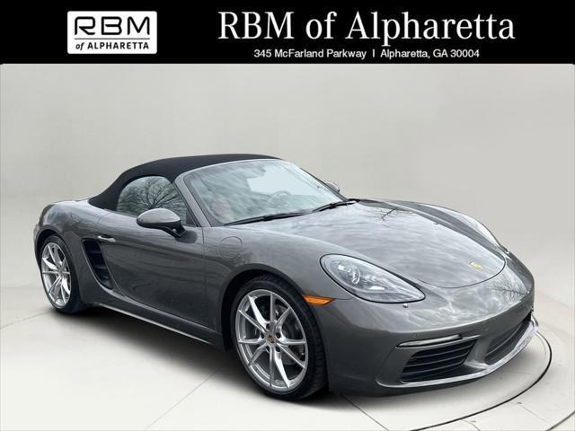 used 2019 Porsche 718 Boxster car, priced at $55,999