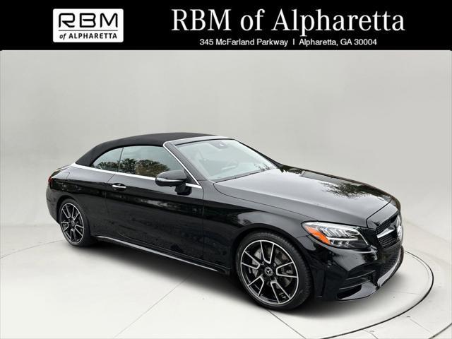 used 2022 Mercedes-Benz C-Class car, priced at $51,999