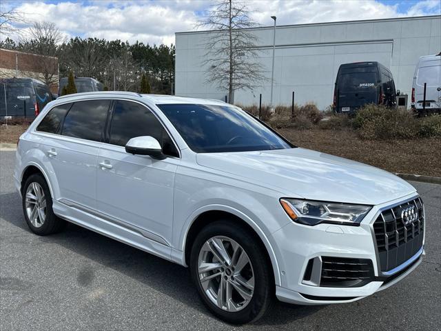 used 2021 Audi Q7 car, priced at $34,999