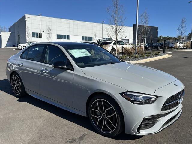 new 2025 Mercedes-Benz C-Class car, priced at $59,725