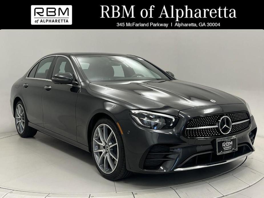 used 2022 Mercedes-Benz E-Class car, priced at $50,998