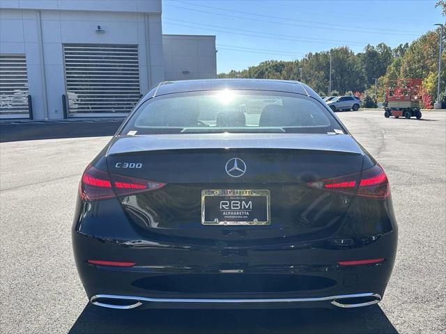 new 2025 Mercedes-Benz C-Class car, priced at $55,195