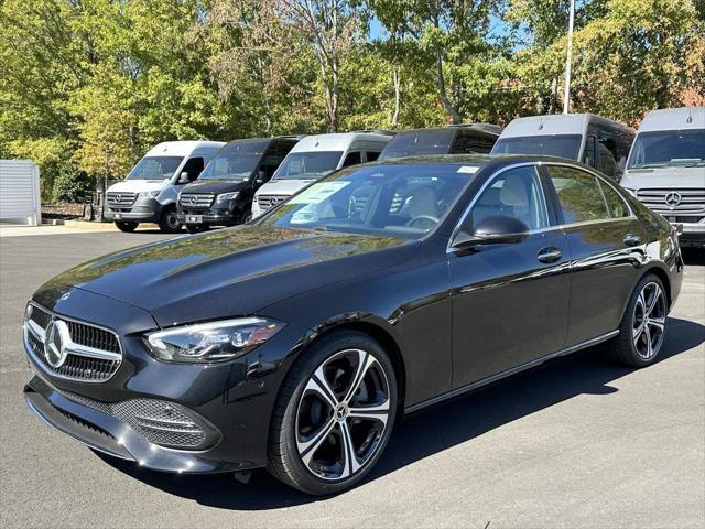 new 2025 Mercedes-Benz C-Class car, priced at $55,195