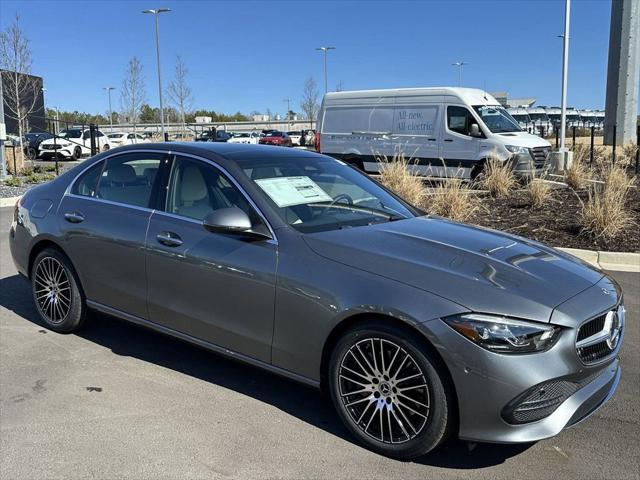 new 2025 Mercedes-Benz C-Class car, priced at $54,455