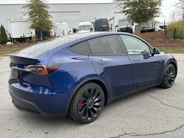 used 2022 Tesla Model Y car, priced at $34,999