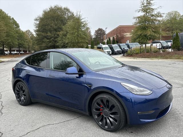 used 2022 Tesla Model Y car, priced at $34,999